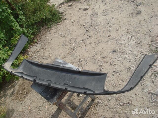 Вольво с60 накладка заднего бампера Volvo S60 10-1