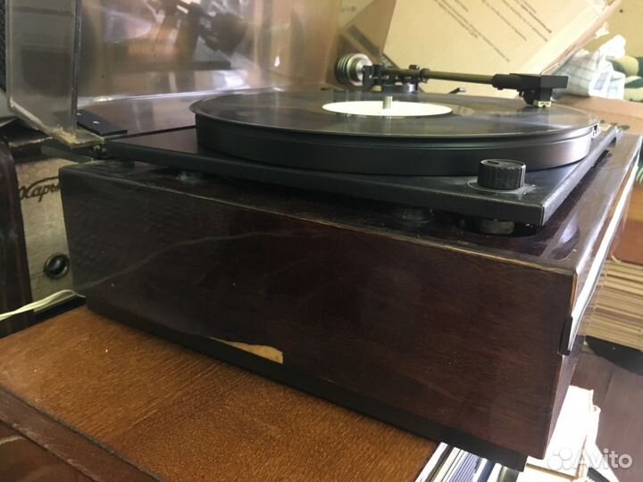 Электрофон вега 003 G-600C + Колонки 10 мас-1М