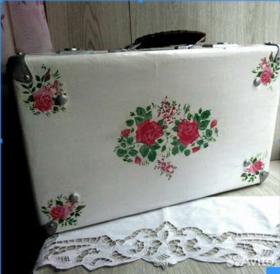 Чемоданчик винтажный Розалия