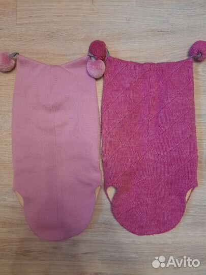 Шапка шлем зима чудо кроха от 1-3 лет