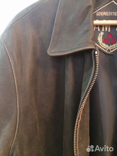 Куртка кожаная