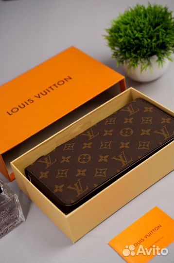 Кошелек мужской Louis Vuitton Zippy XL Канва люкс