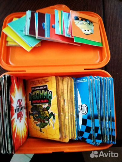 Карточки игровые Бакуган,Ниндзя, супер гонки
