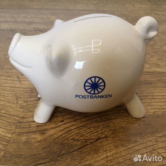 Свинья-копилка пластиковая милая)