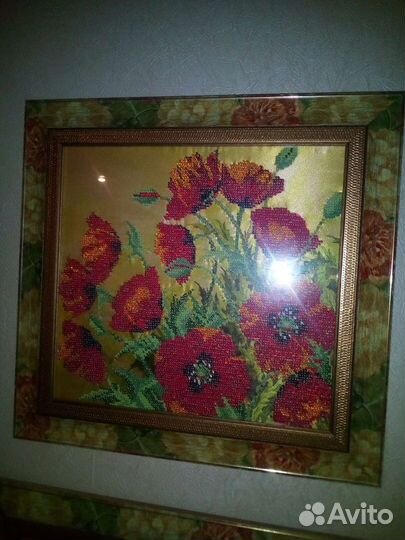 Картины вышитые бисером