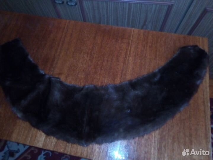 Воротник из меха норки