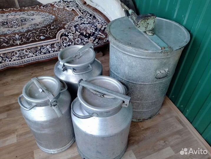 Бидон алюминиевый