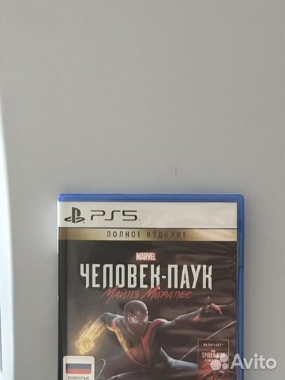 Spider man miles morales PS5 диск