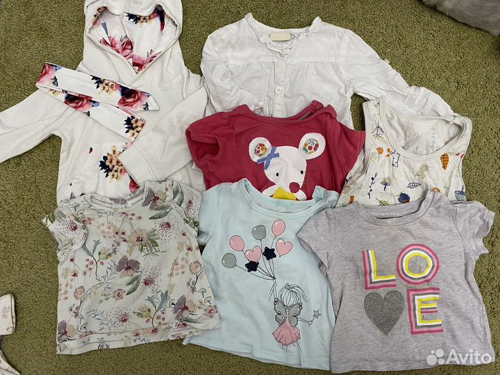 Пакет вещей на девочку 68