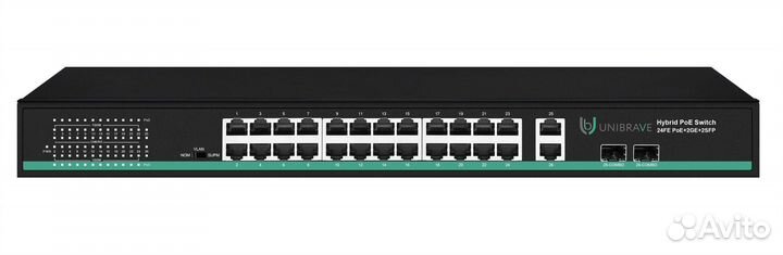 UB-SW-24F2G2SFP-400 Pro Неуправляемый коммутатор