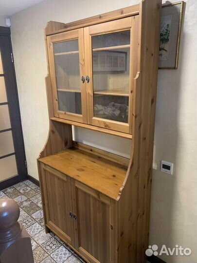 Шкаф буфет IKEA leksvick