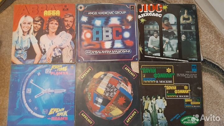 Виниловые пластинки СССР