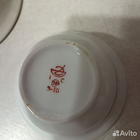 Винтаж: сахарница,масленка. СССР