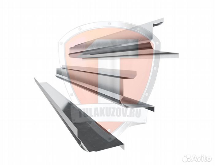 Пороги кузовные Додж Караван 3, 4