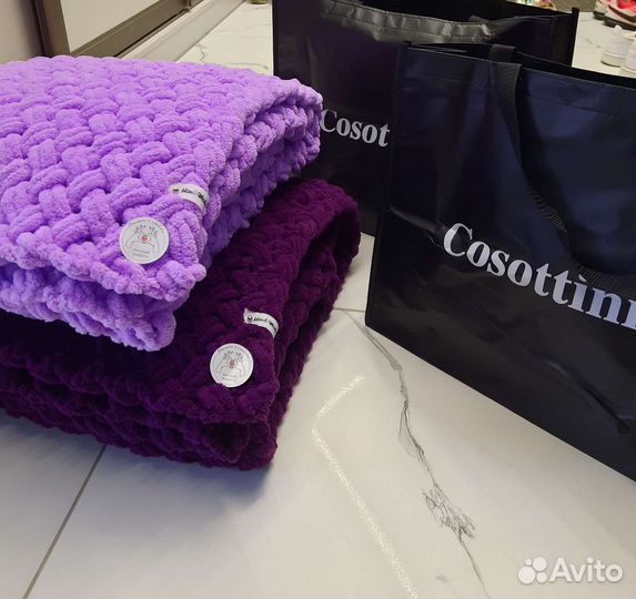 Плед плюшевый