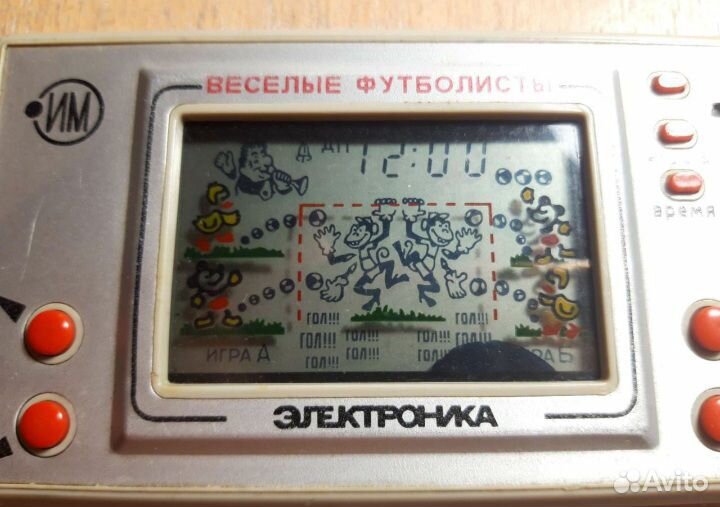 Игра электроника Весёлые футболисты