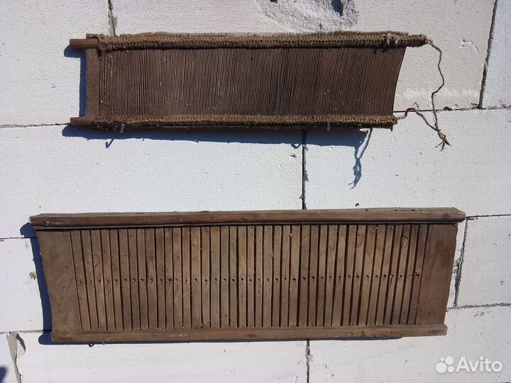 Детали бердо от старого ткацкого станка