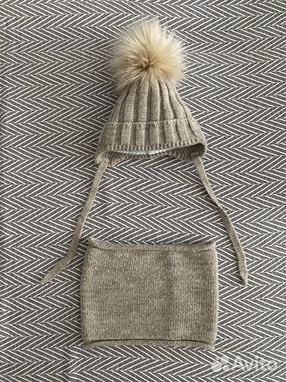 Детская Шапка и снуд Русбубон