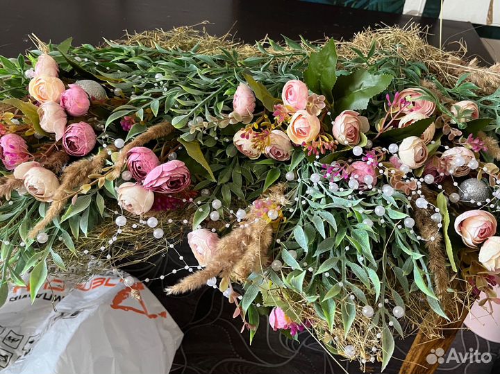 Композиция на стол молодожен свадьба