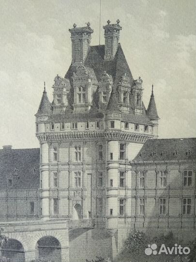 Литография/Made in Italy/Замки Франции/Арт.№ 024