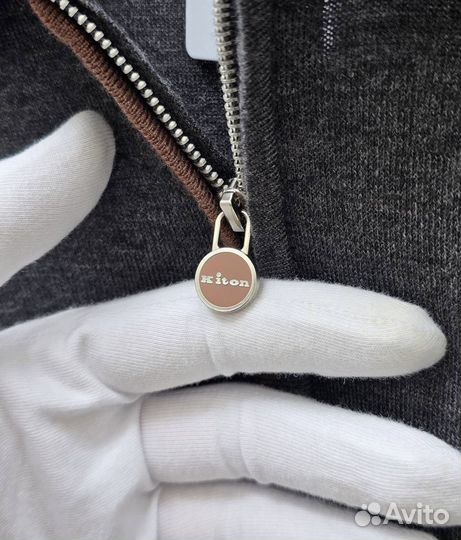 Мужское поло Kiton кашемир