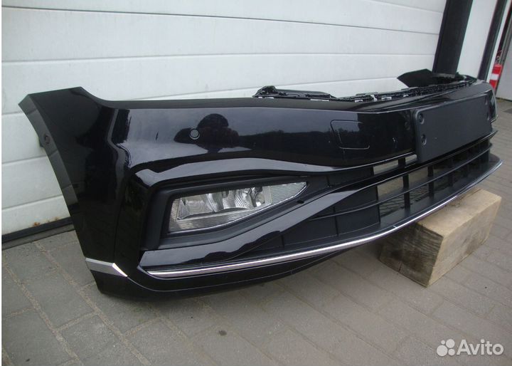 Передний бампер R-line VW passat B8 в комплекте