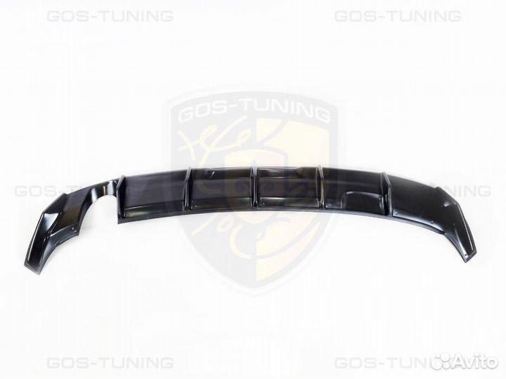 Задний диффузор на фольксваген поло 5