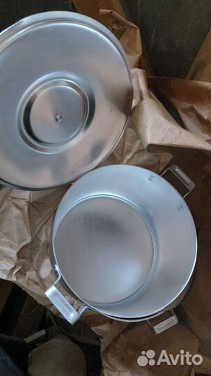 Кастрюля алюминиевая 8л