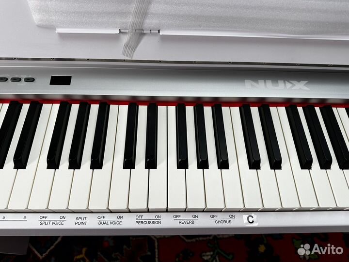 Цифровое пианино nux wk310 wh