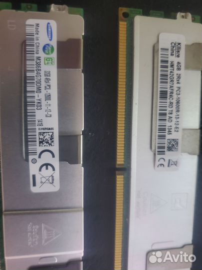 Озу DDr3 серверная Samsung 32Gb, Kllisre 4Gb