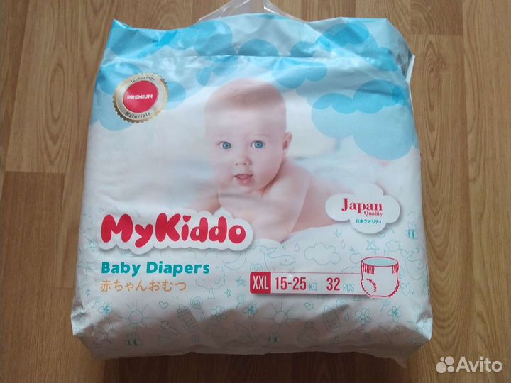 Трусики с индикатором влаги MyKiddo XXL (15-25 кг)