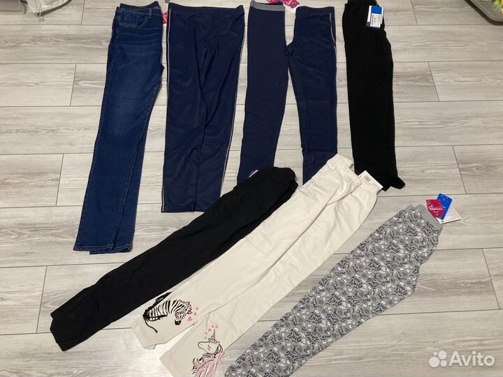 Футболки и лосины для девочки