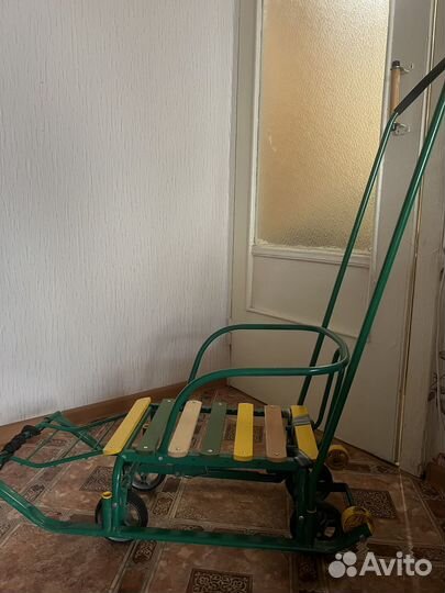 Санки с колесами