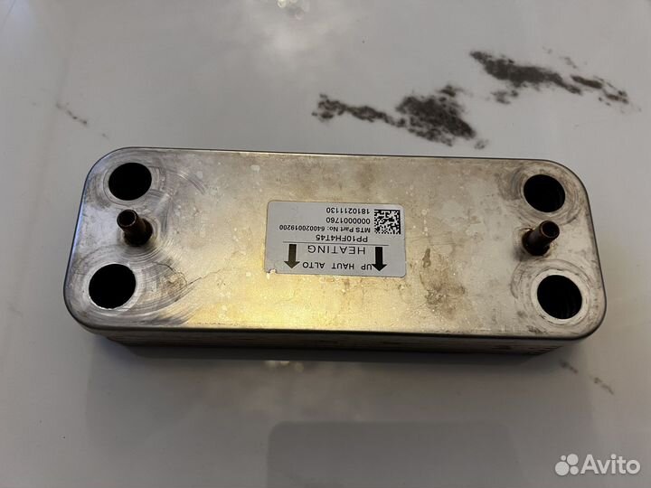 Вторичный темлообменник на аристон 24