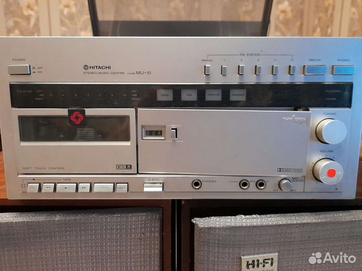 Hitachi.Японский виниловый центр.S-90 акустика