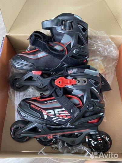 Роликовые коньки детские раздвижные