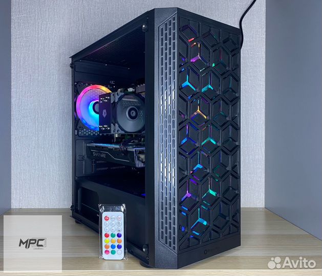 Игровой пк Intel E5 RX 590 8гб озу:16гб