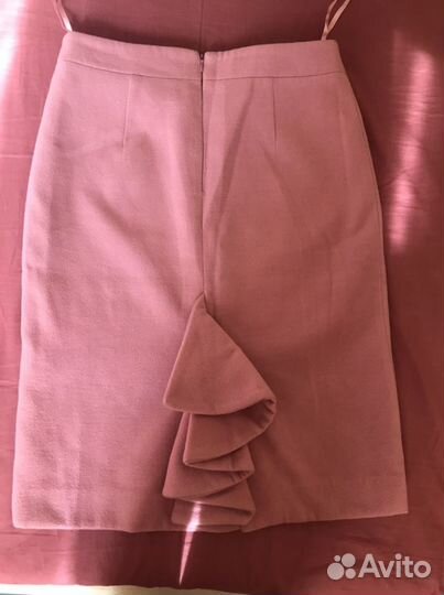 Юбка и шорты драповые пальтовые 44