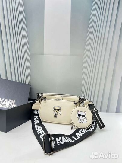 Кроссбоди-тройка Кarl Lagerfeld