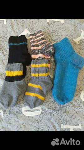 Шерстяные носки