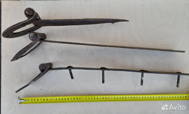 Петли накладные, старинные