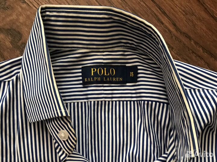Рубашка polo ralph lauren (2 сразу)