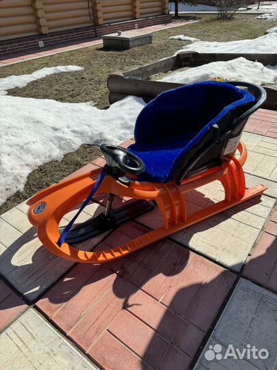 Санки-снегокат KHW Snow Tiger DE luxe