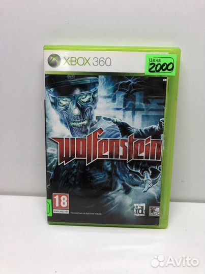 Диск Wolfenstein для Xbox 360