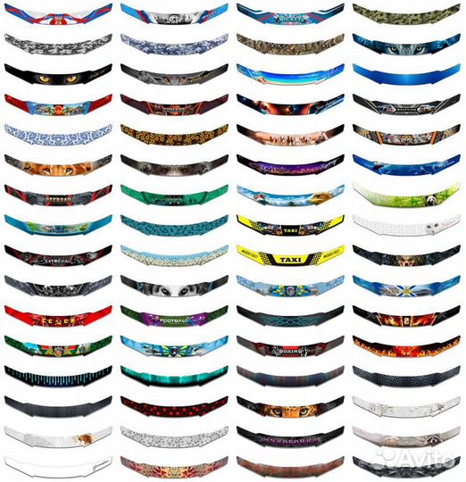 Дефлектор капота Toyota Gaia 1998-2000