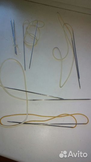 Большой набор спиц для вязания