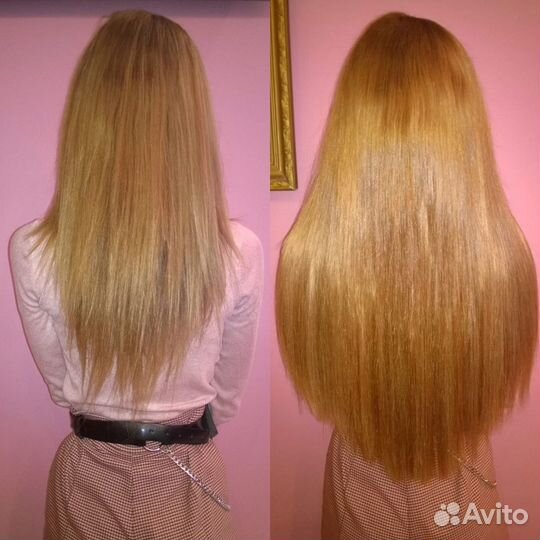 Наращивание волос, снятие, коррекция