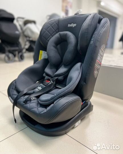 Автокресло Indigo Aero Isofix 0-36 кг изумруд