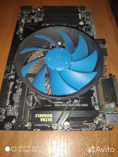 Intel core i5 7400 + ga-h110-d3 + gamma archer