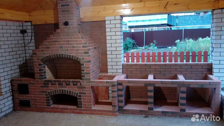 Камины, печи, барбекю, печные трубы